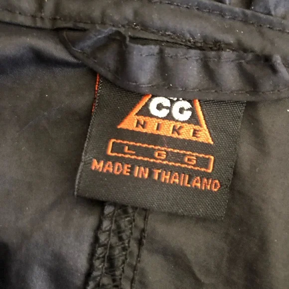 Nike ACG Mens Pullover Jacket size Large Half Zip Lightweight Windbreaker Hooded - Picture 5 of 8